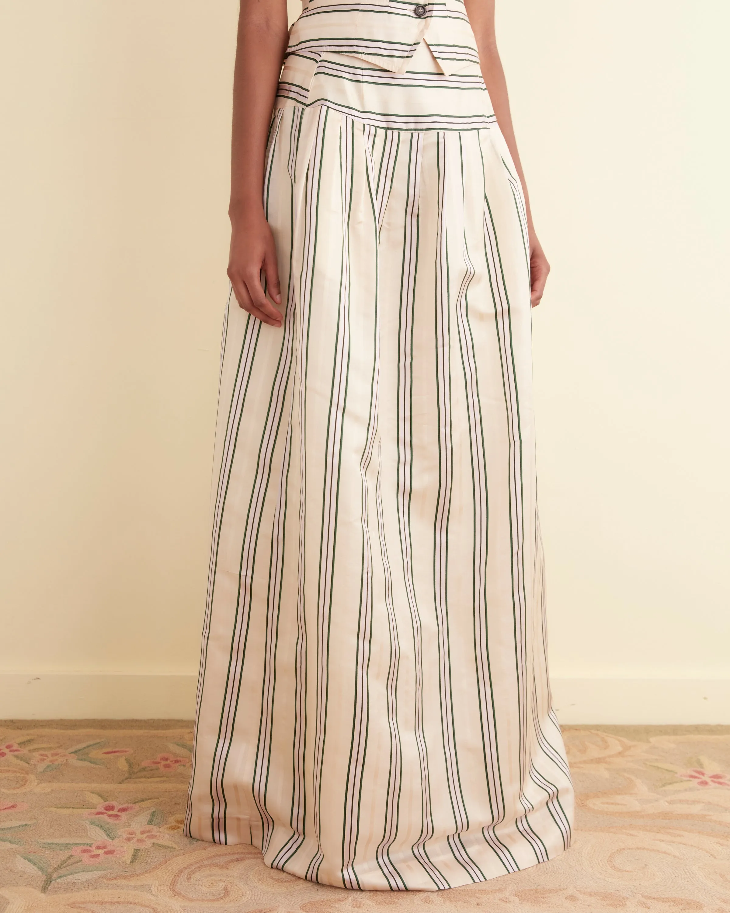 Antique Stripe Stowe Skirt