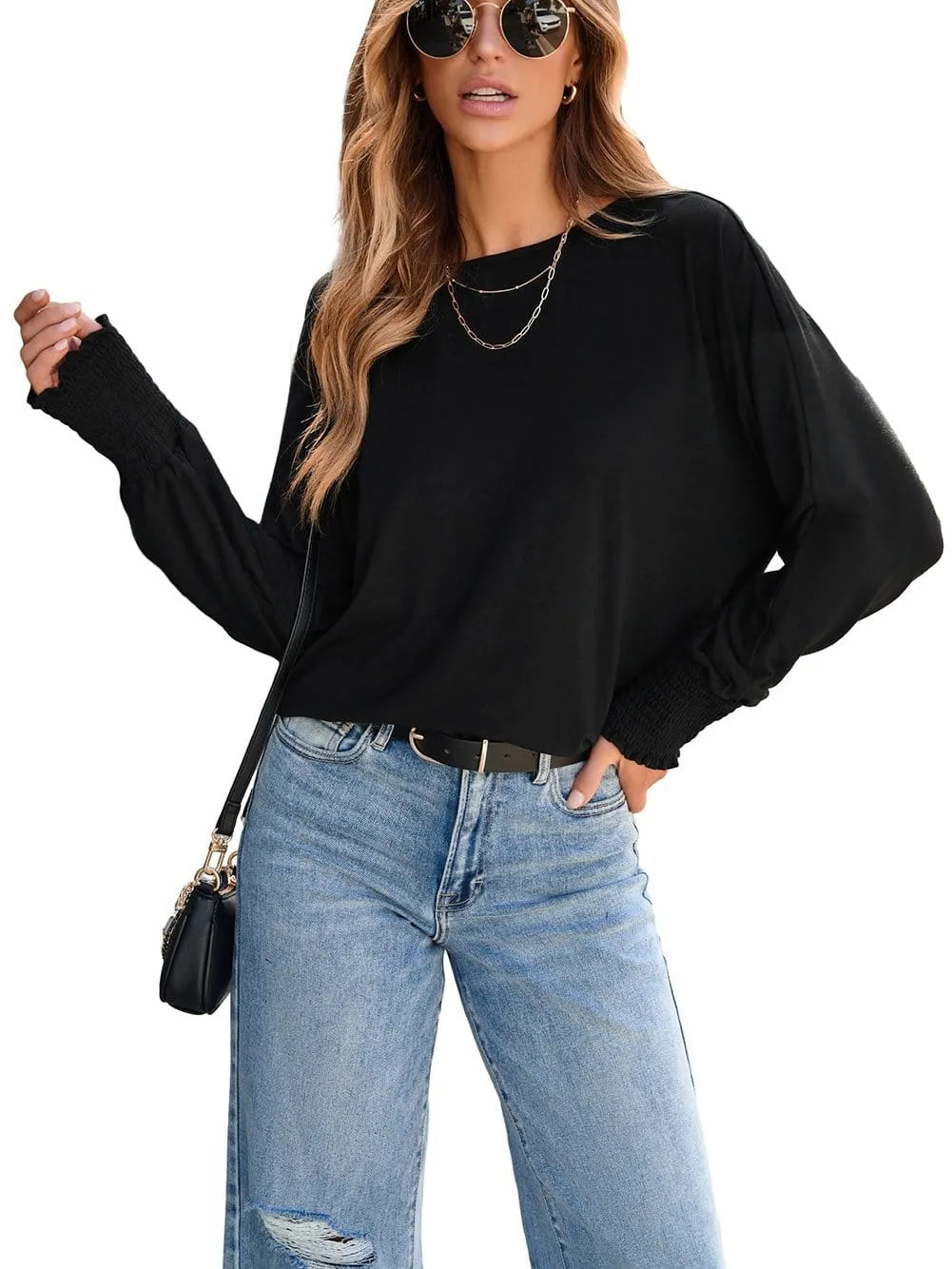 Black Velvet Long Sleeve T-Shirt