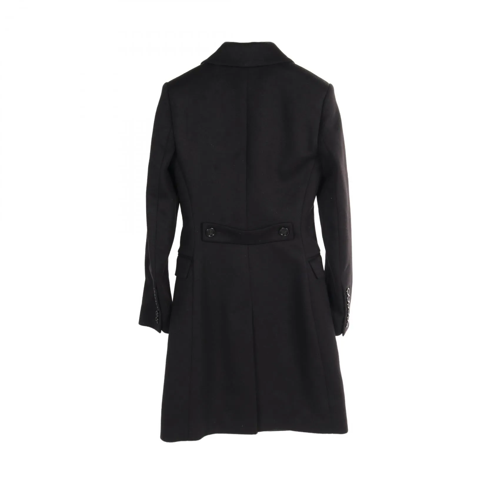 Burberry Wool Cashmere Outerwear Black