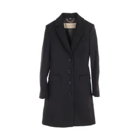 Burberry Wool Cashmere Outerwear Black