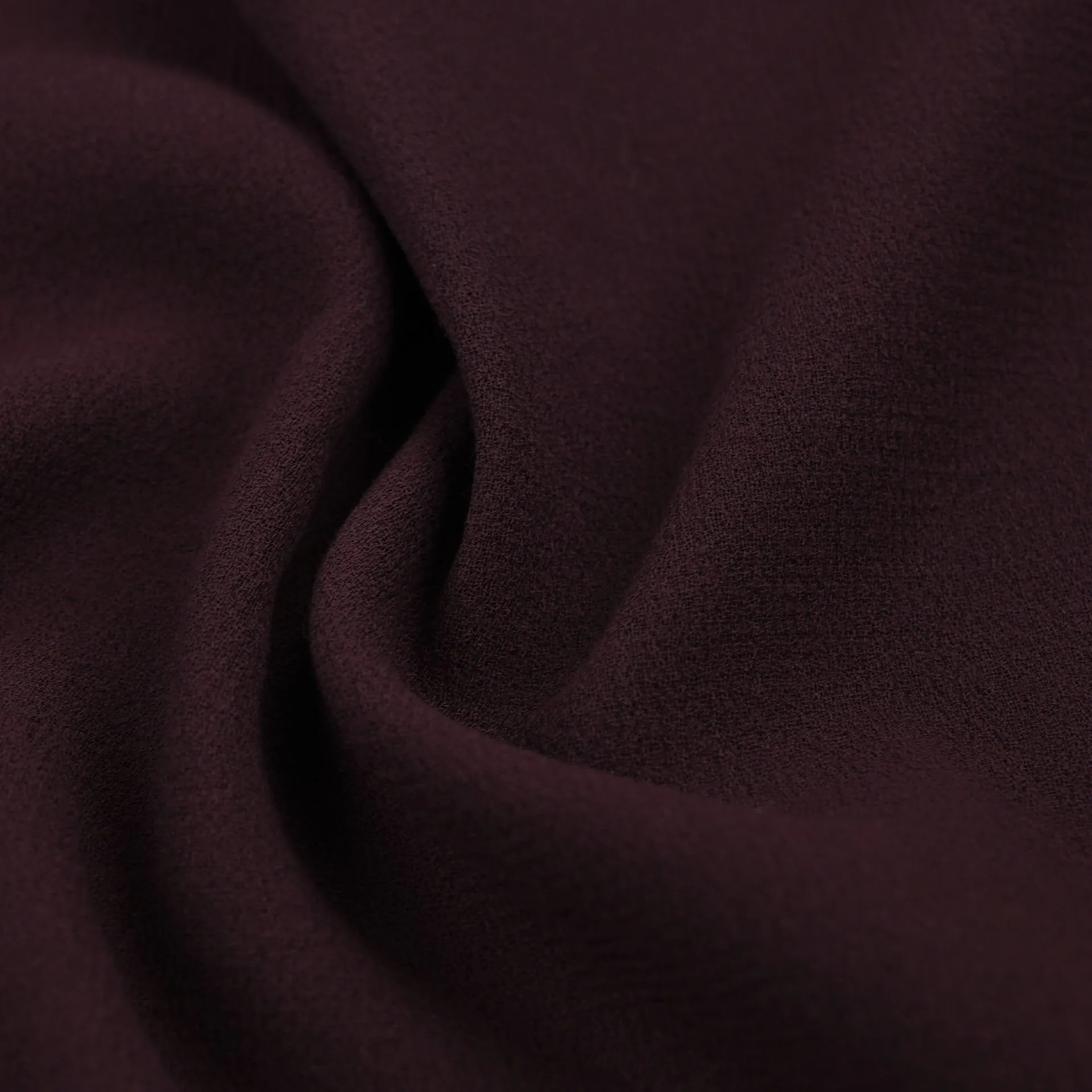 Burgundy Double Weave Crepe Fabric 96863