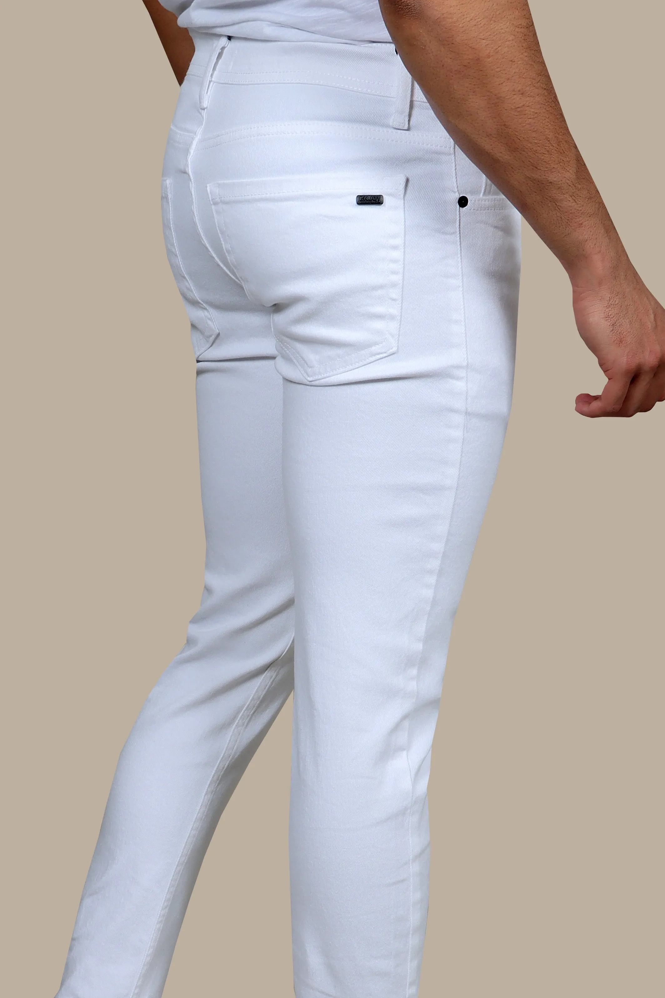 Classic White Jeans