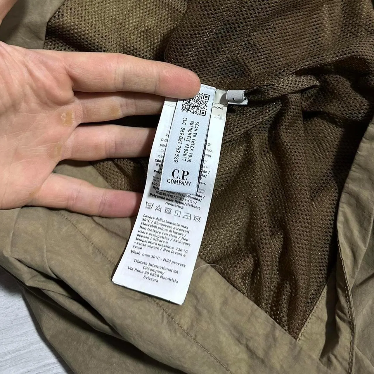 CP Company Flatt Nylon Pullover Jacket