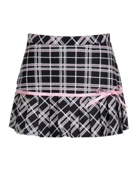 Deliah Peliated Mini Skirt