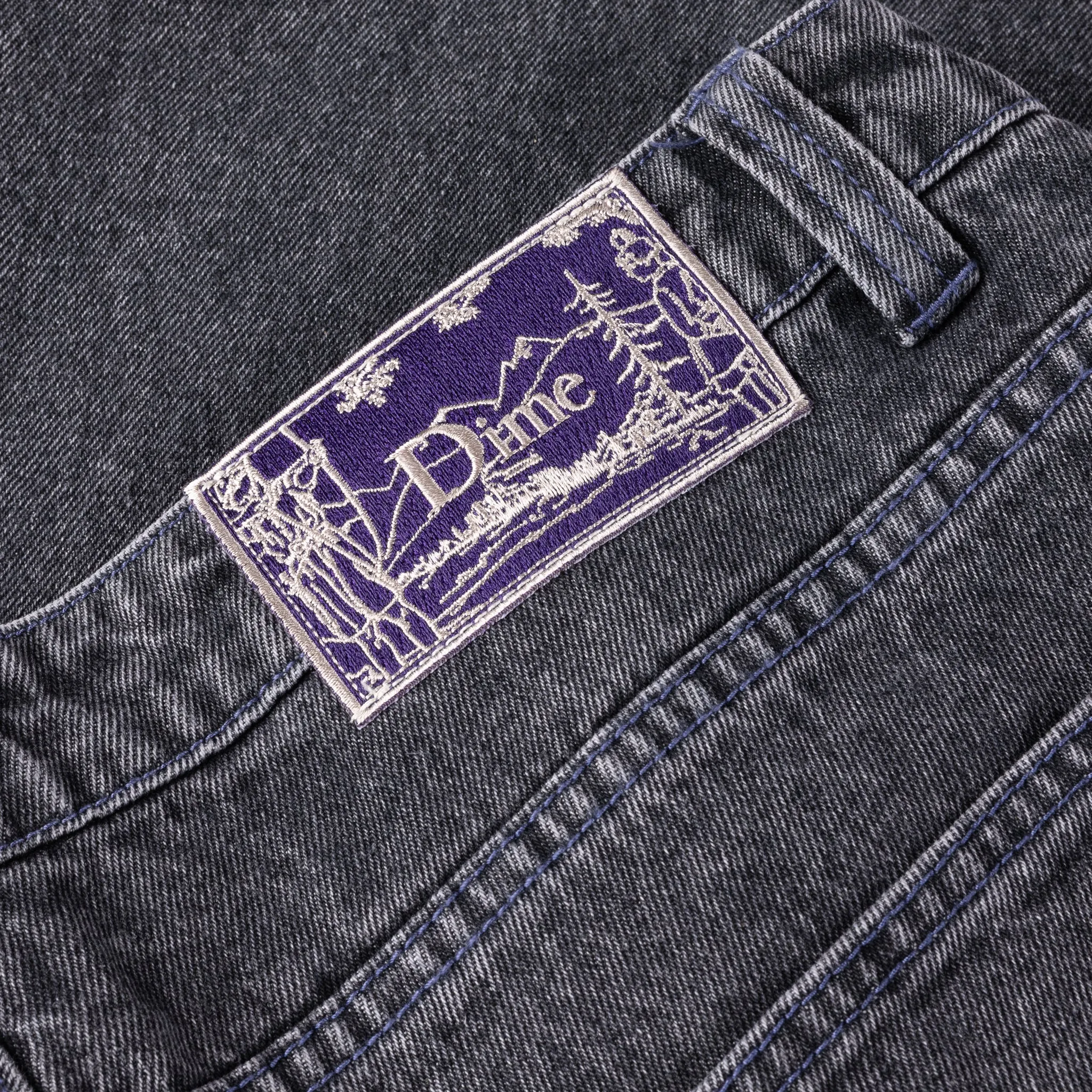 Dime Classic Baggy Denim - Faded Black