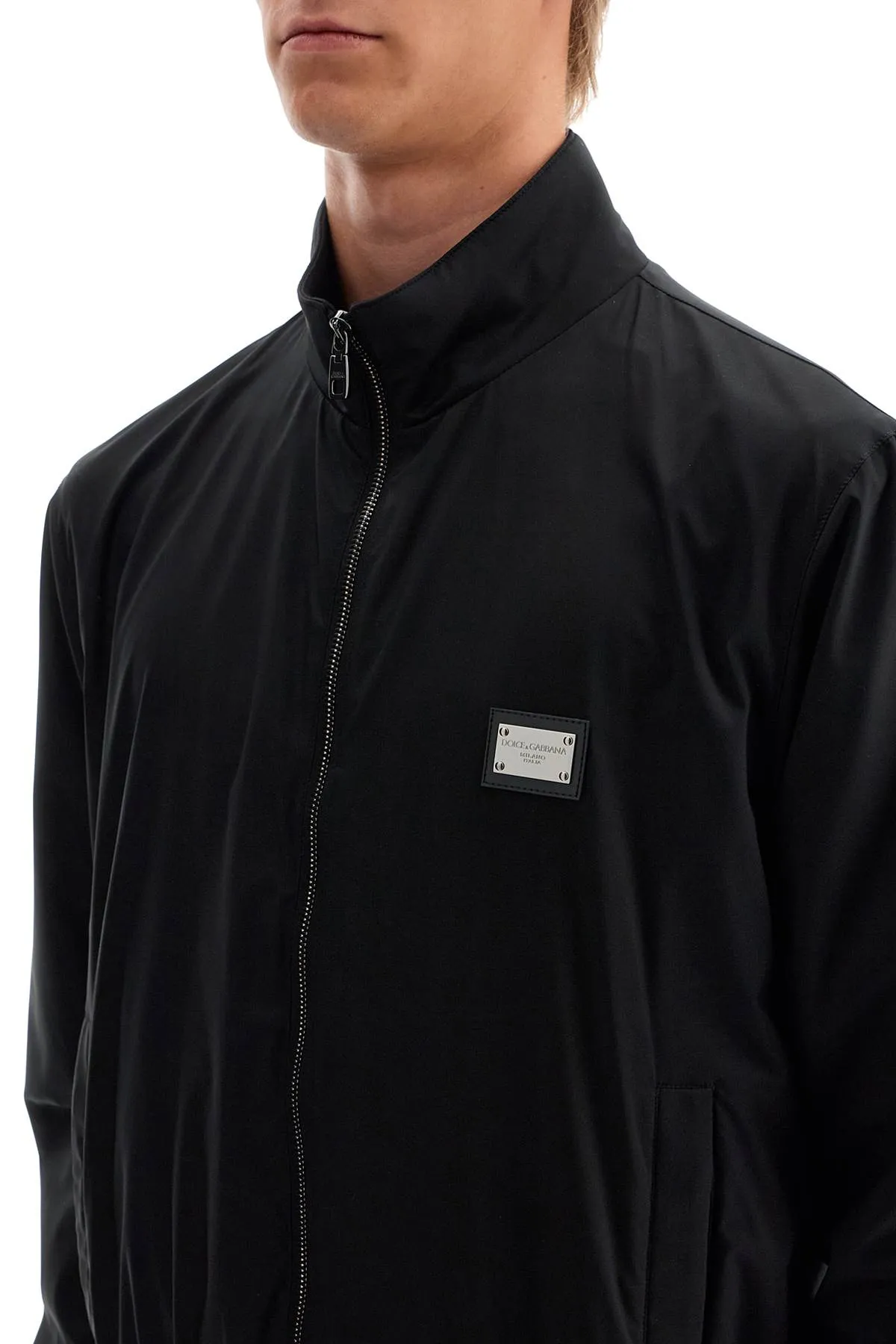 DOLCE & GABBANA lightweight nylon blouson