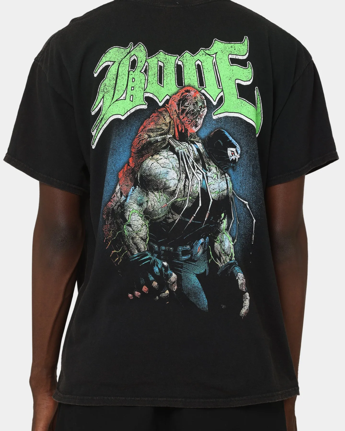 Goat Crew X DC Batman Bane Metal Vintage T-Shirt Black Wash