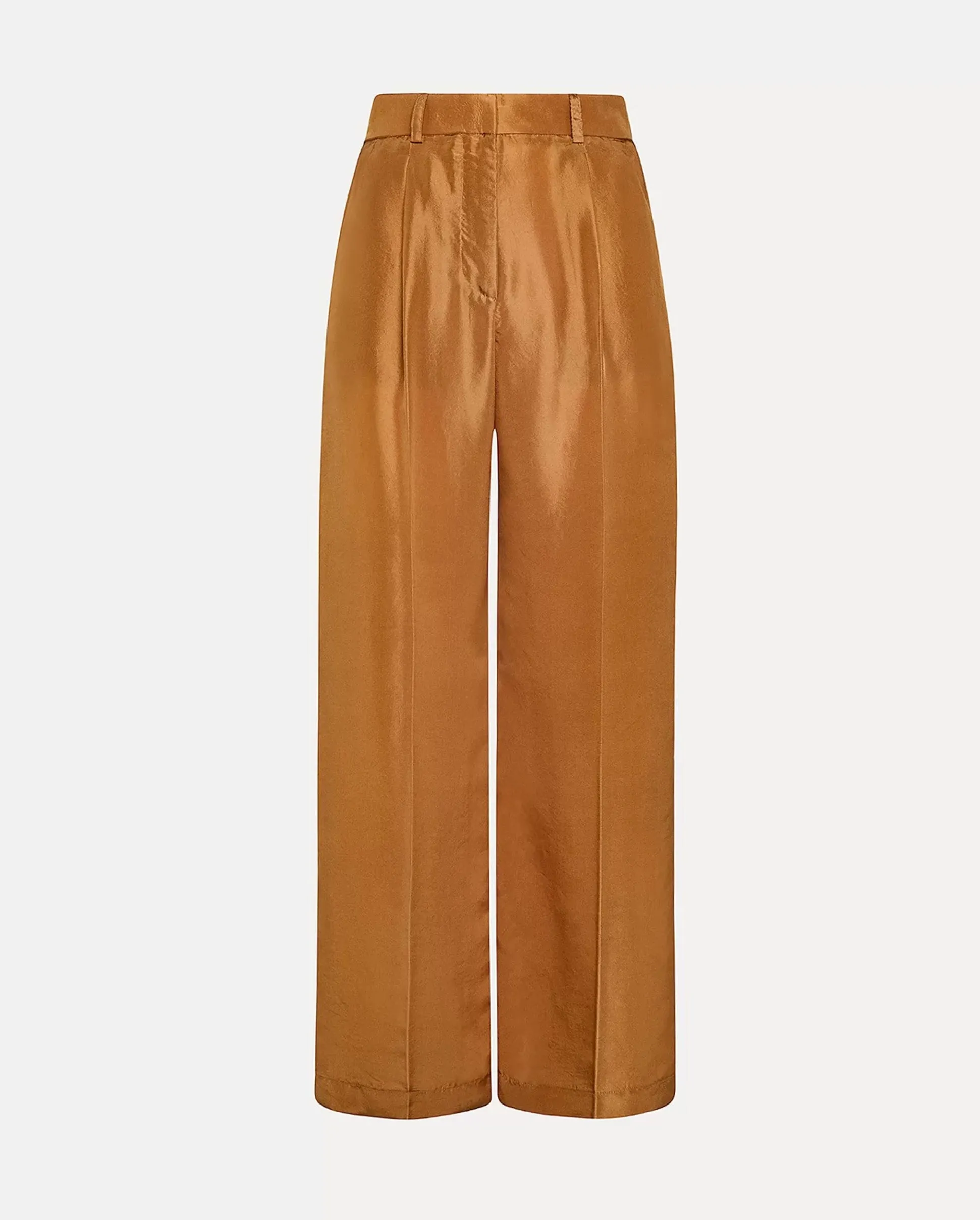 HABOTAI HIGH RISE TROUSERS / BRONZE