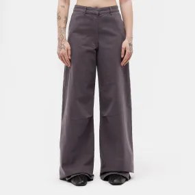 High-Rise PM Pants in Grey