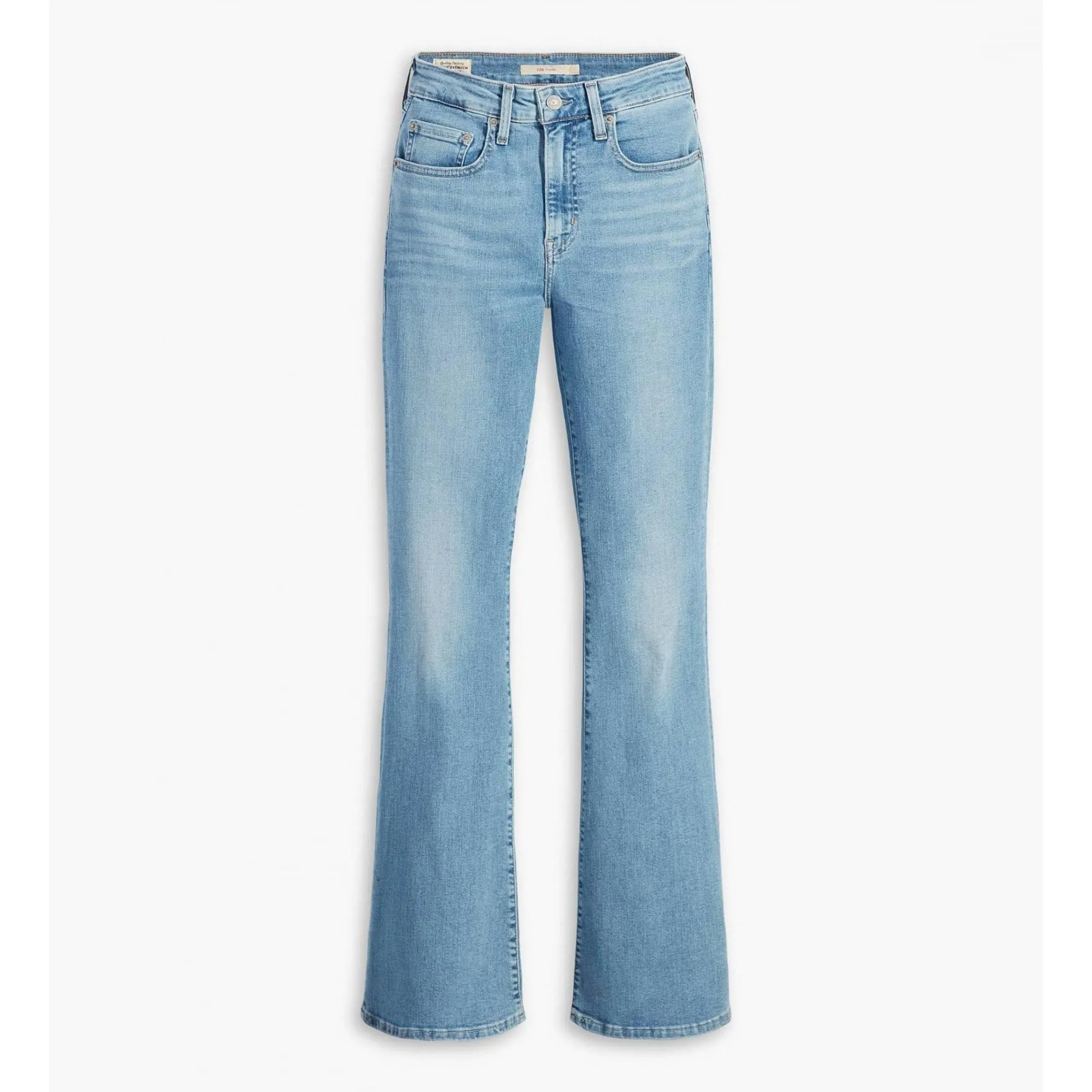 Levi's 726™ High Rise Flare Jeans in Blue Wave Light