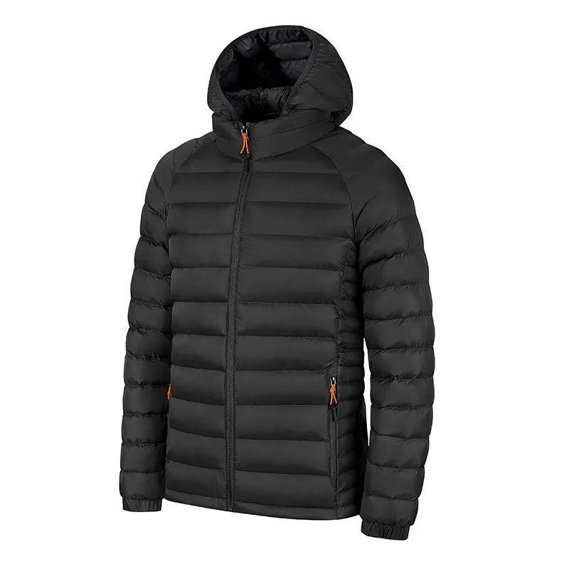 Men's Winter Lightweight Hooded Jacket