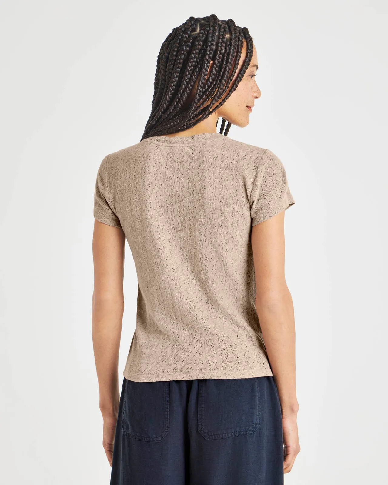 Montecito Pointelle Tee