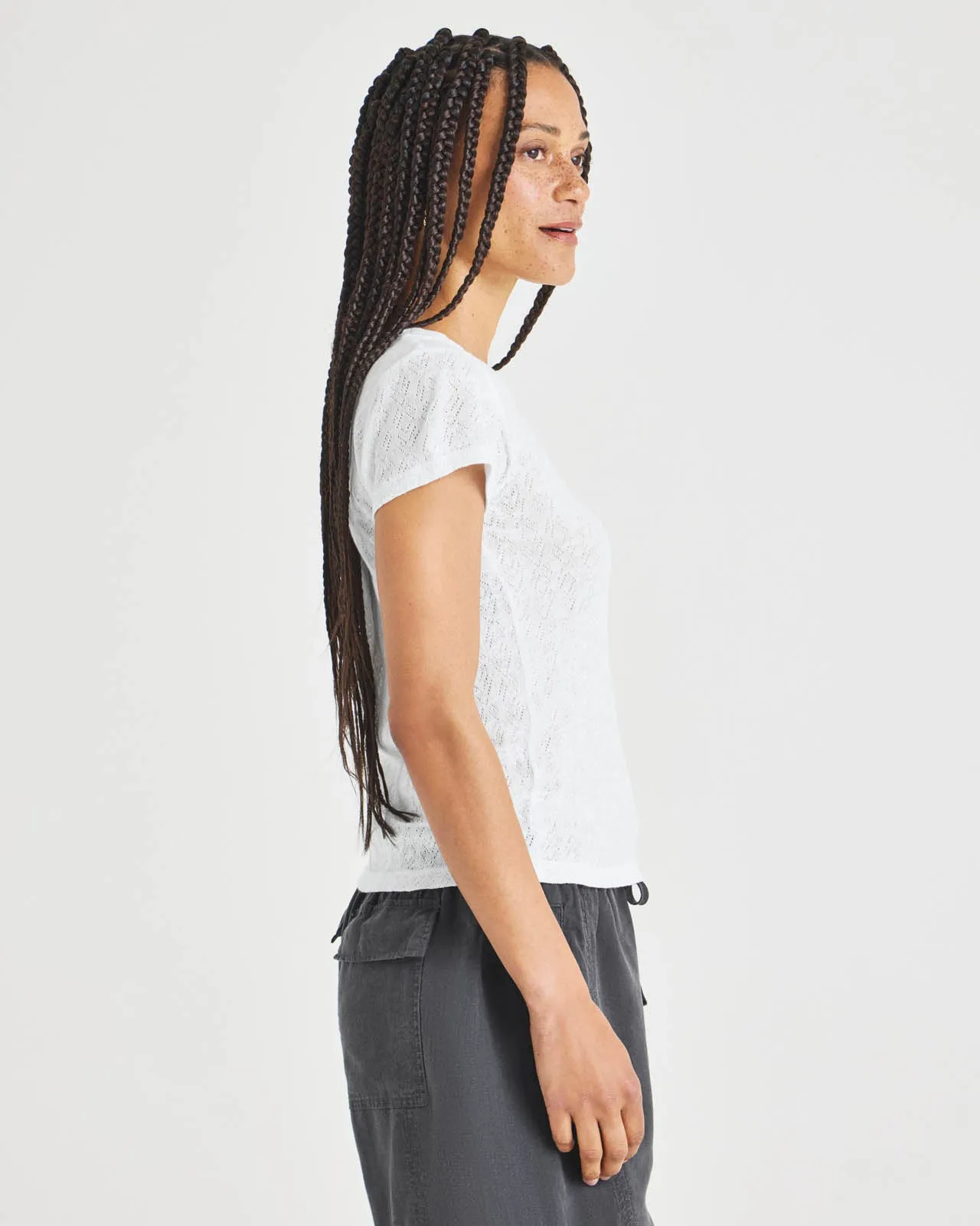 Montecito Pointelle Tee