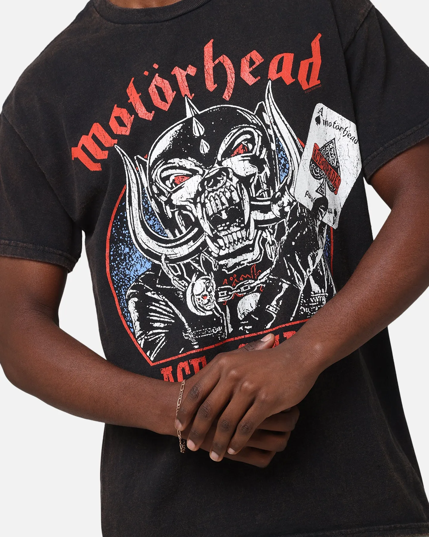 Motorhead Ace In The Hole T-Shirt Black Vintage