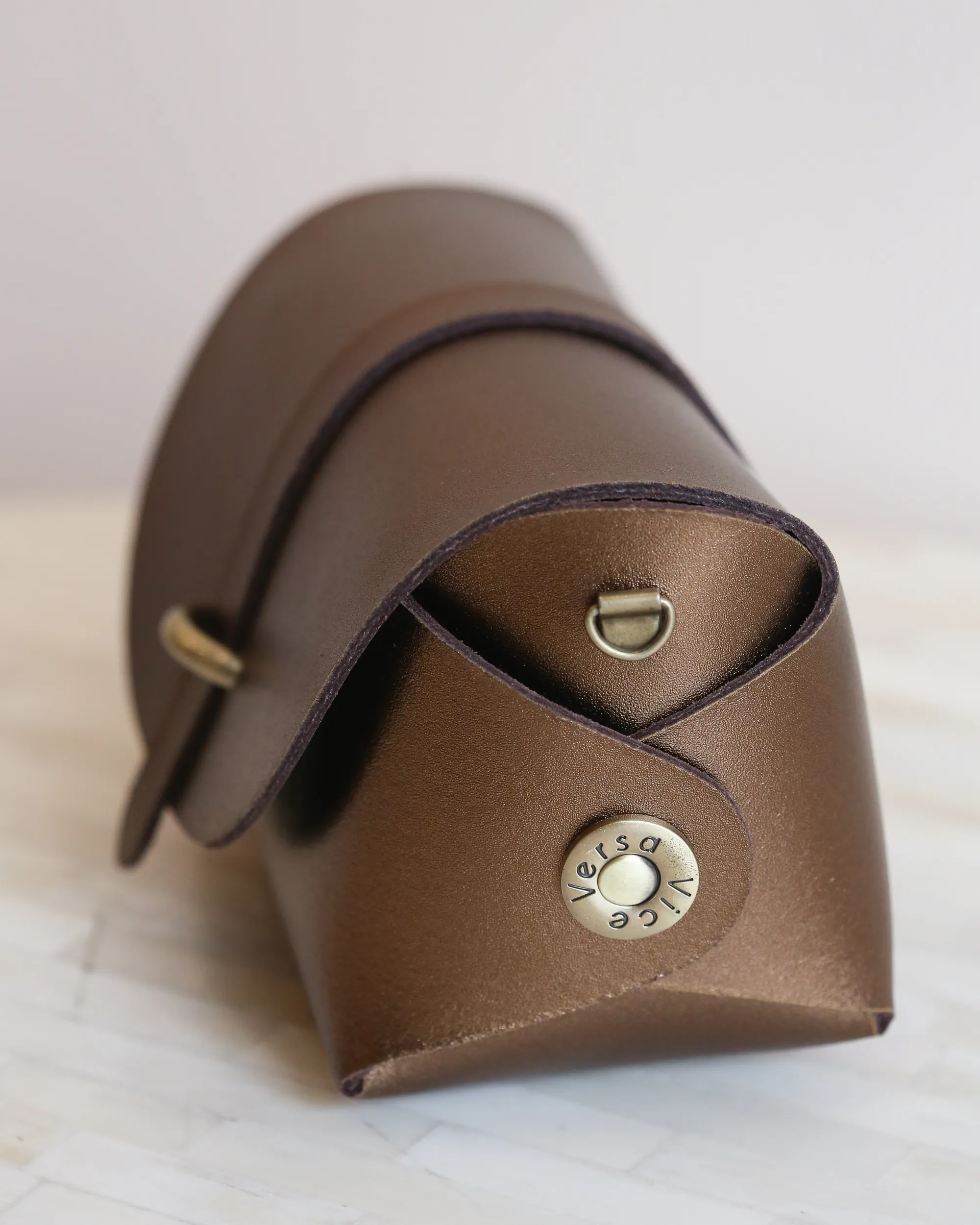 'My Passport' Barrel Bag | Bronze