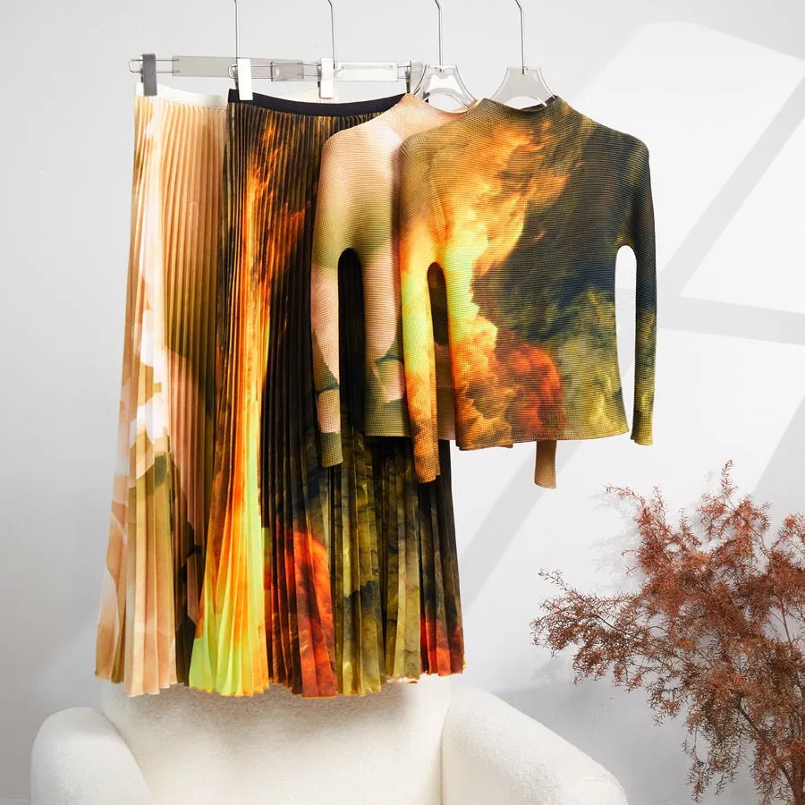 Pre Order:  Art Canvas Pleated Set