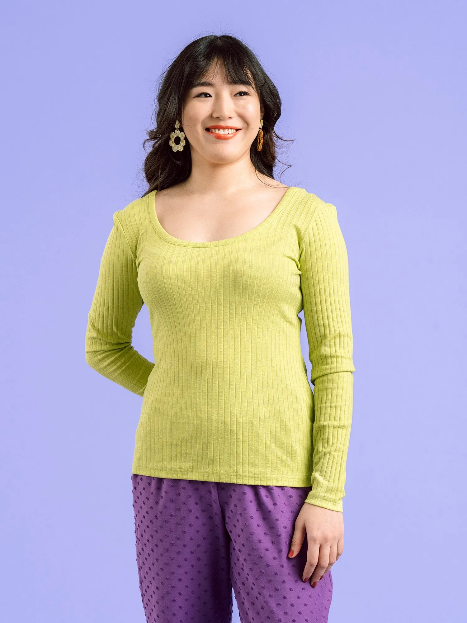 Rilo Long Sleeve Top Green