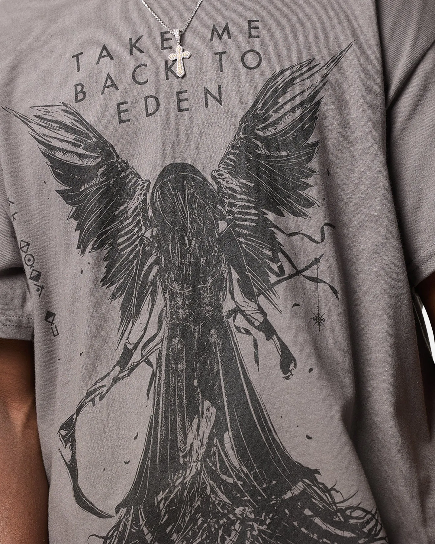 Sleep Token Back To Eden T-Shirt Charcoal