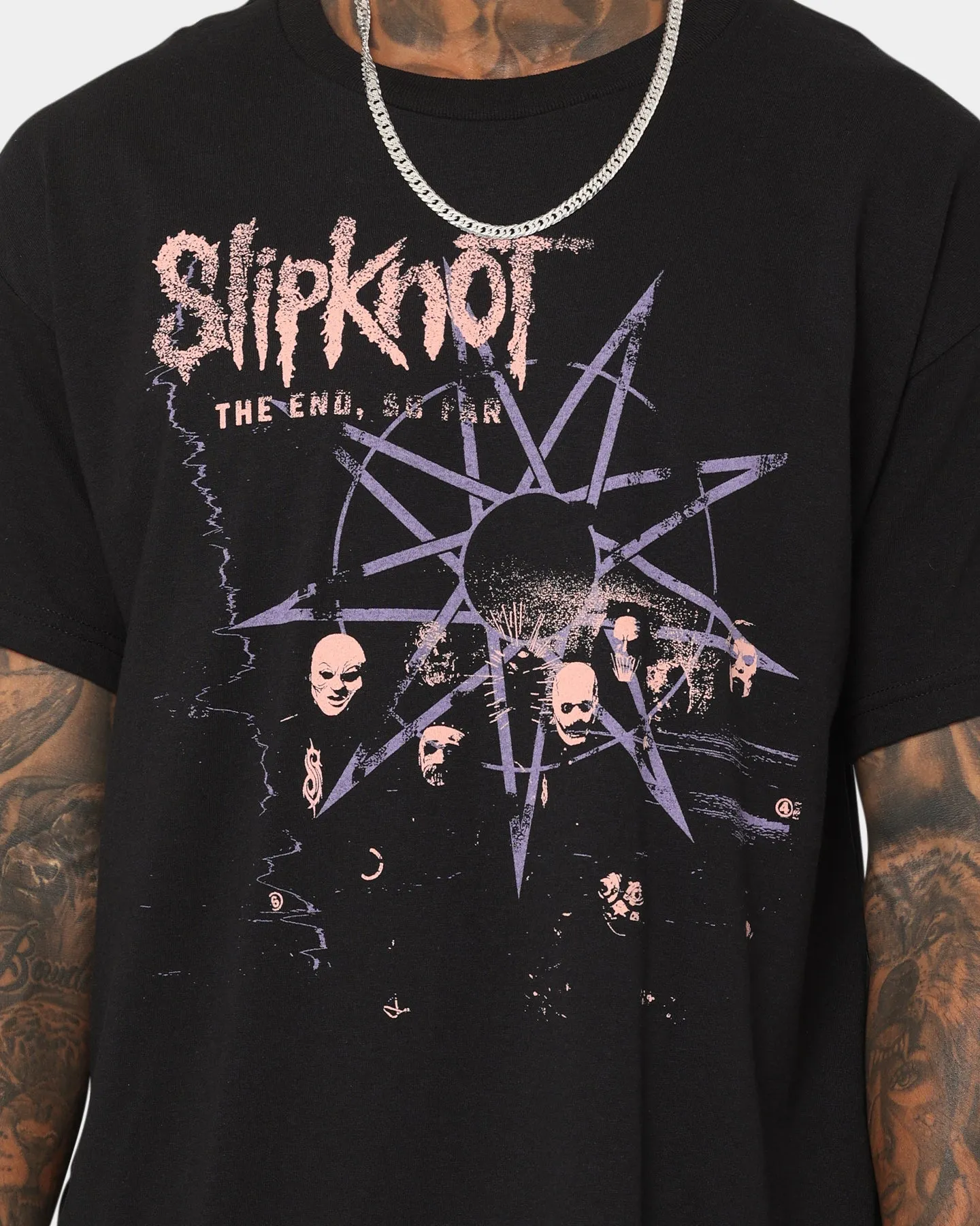 Slipknot The End So Far Oxblood T-Shirt Black