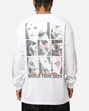 Slipknot World Tour '24 Long Sleeve T-Shirt White