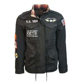 Top Gun M45 Canvas Jacket Black