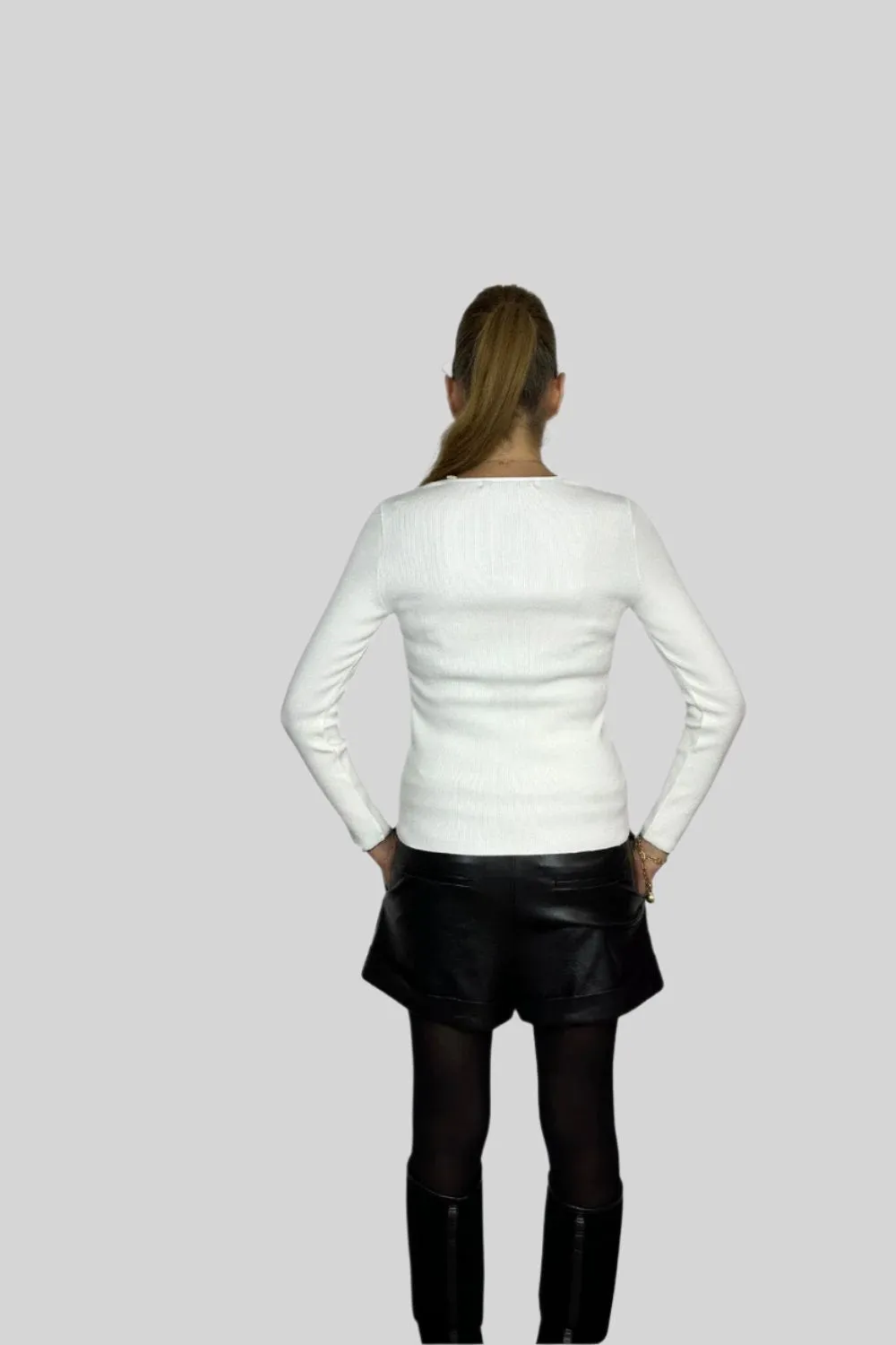 Veronica Blouse in Off-White