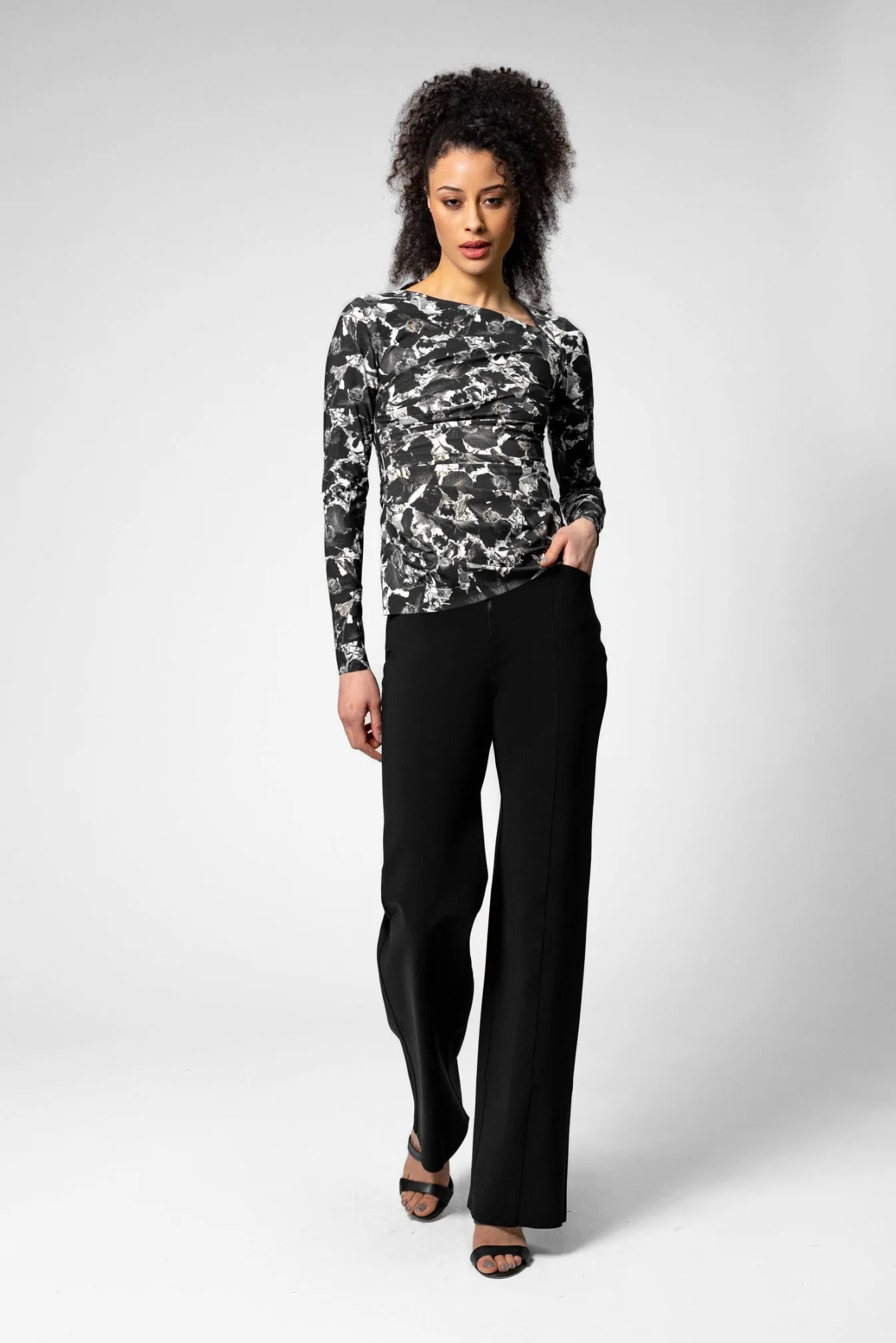 Viveka Top - Deauville Print